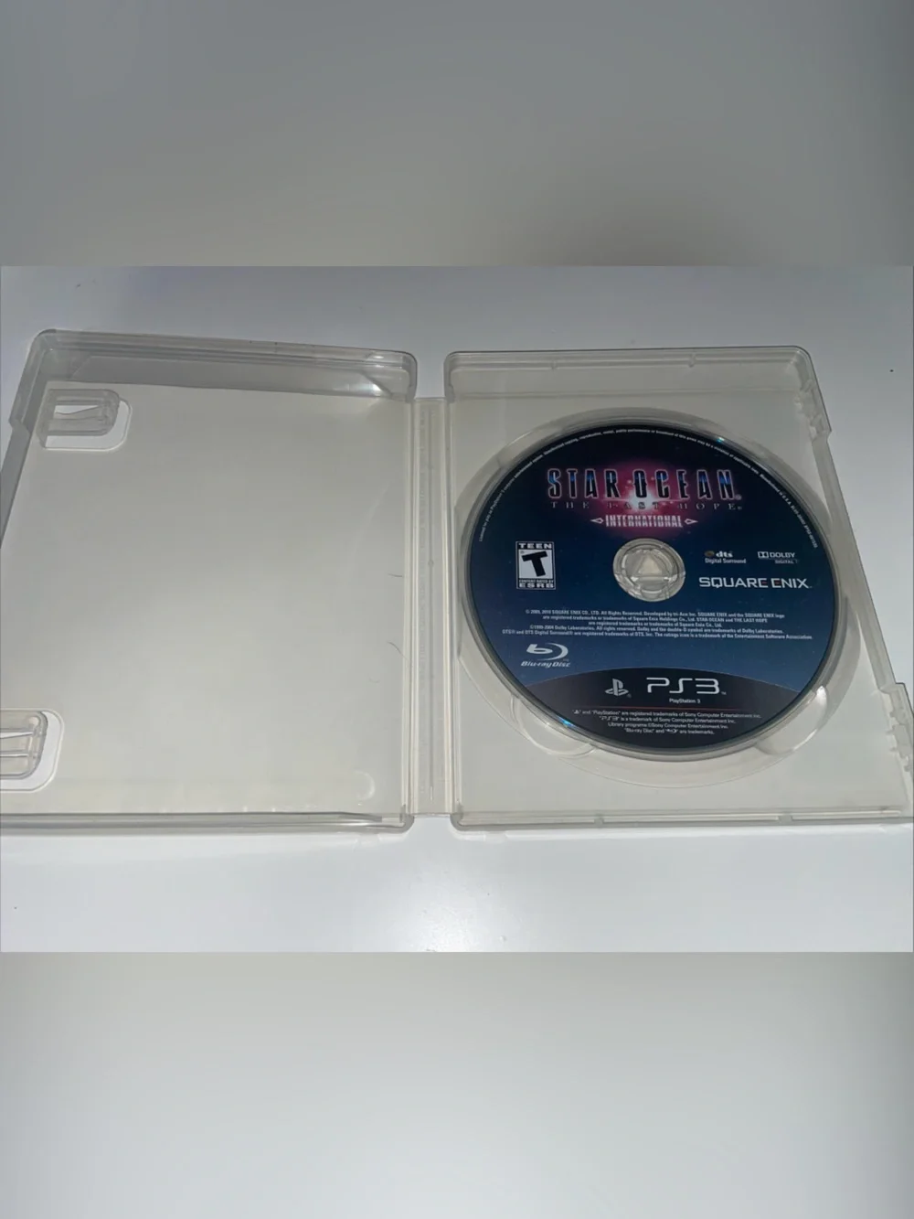 Star Ocean The Last Hope International Sony PS3 CIB Complete w/ Manual